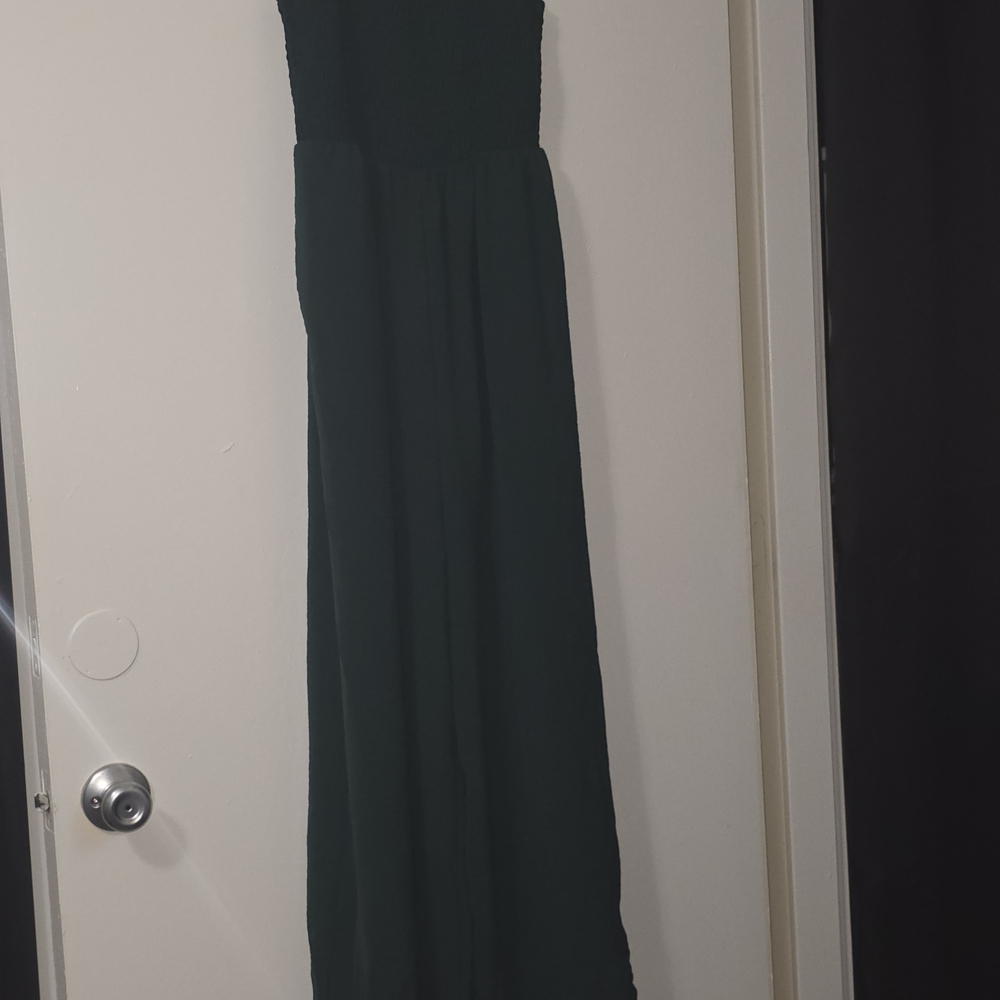 Elegant Green Romper